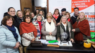 Leticia Bulesevich ganó el terreno sorteado por la Cooperadora del Hospital Ferreyra