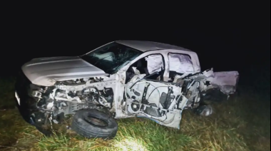 Dos heridos tras un choque entre un camión y una camioneta en Ruta 3, cerca de Azul