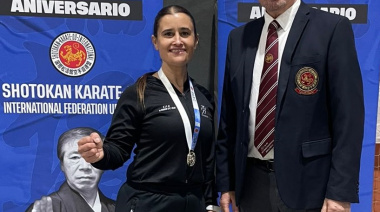 Rosa Parson, oro internacional para Necochea