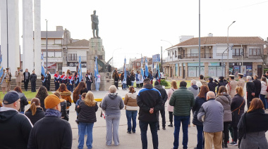 Ceremonia por el 175° aniversario del Paso a la Inmortalidad de San Martín