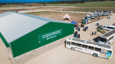 Necochea presentó la primera etapa de la Planta de Clasificación y Separación de Residuos
